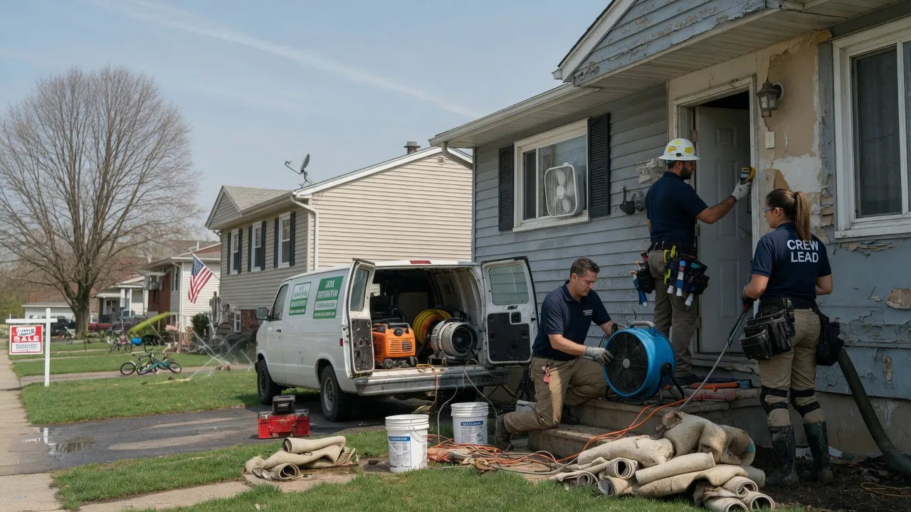 Flood Cleanup in East Butler, PA near me
