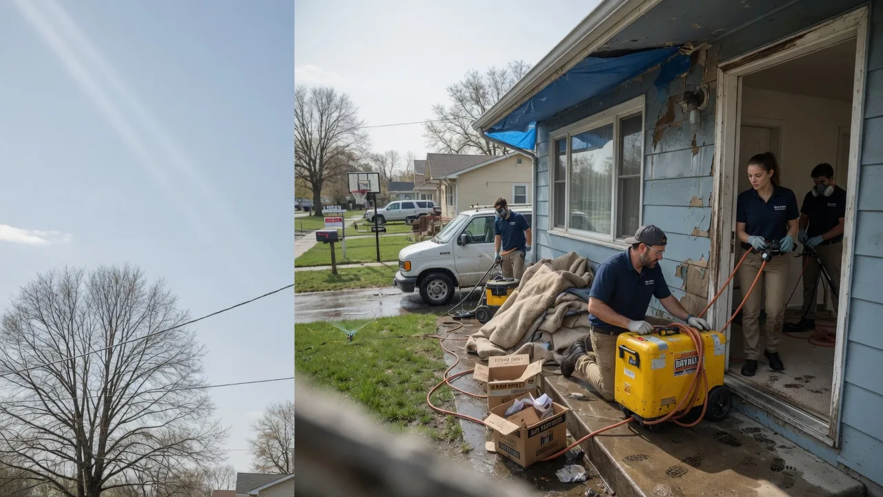 Basement Flood Cleanup in East Butler, PA near me